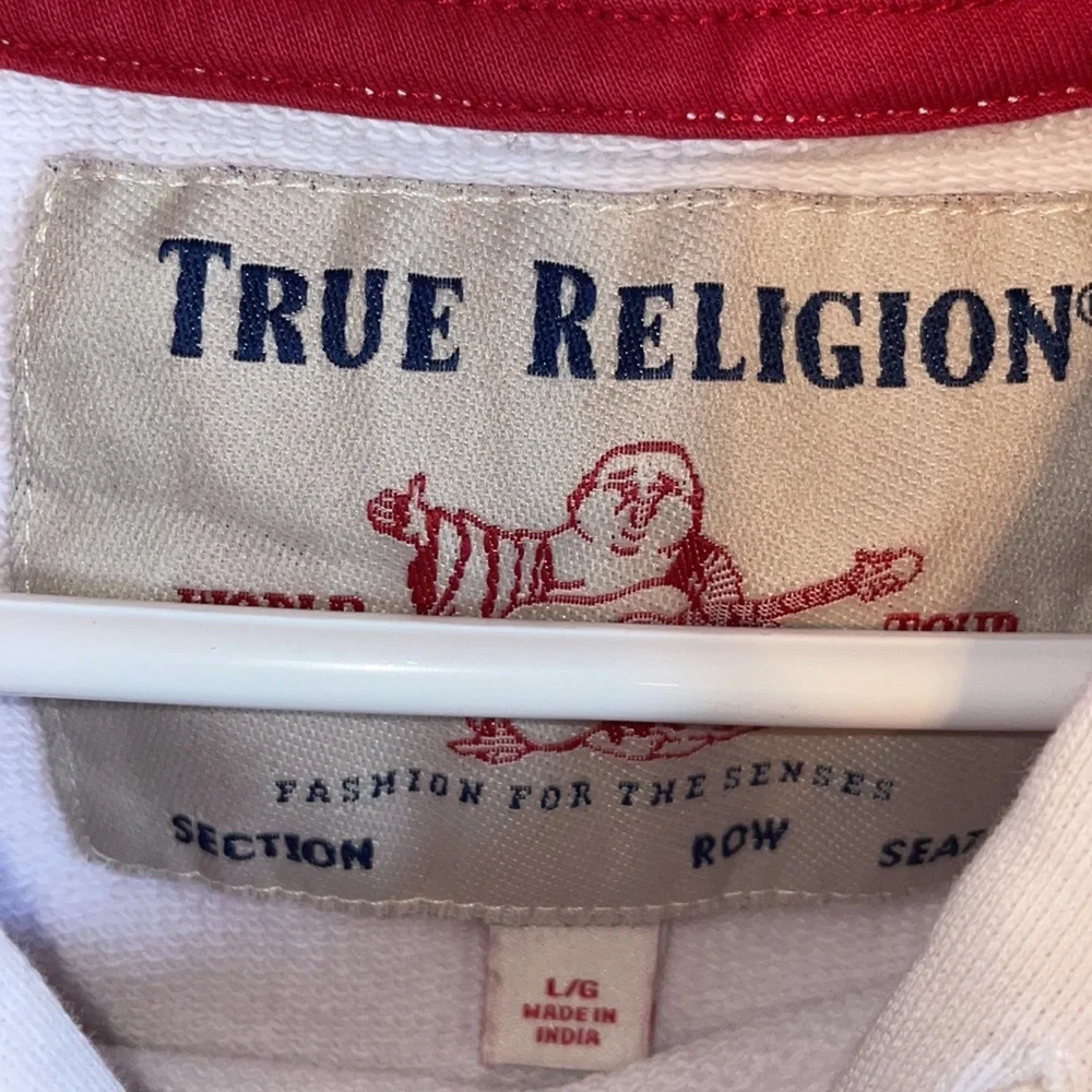 True Religion Hoodie Size Large